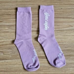 Taylor Swift Folklore August Lyric Socks